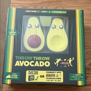 NEW Throw Throw Avocado Party Game